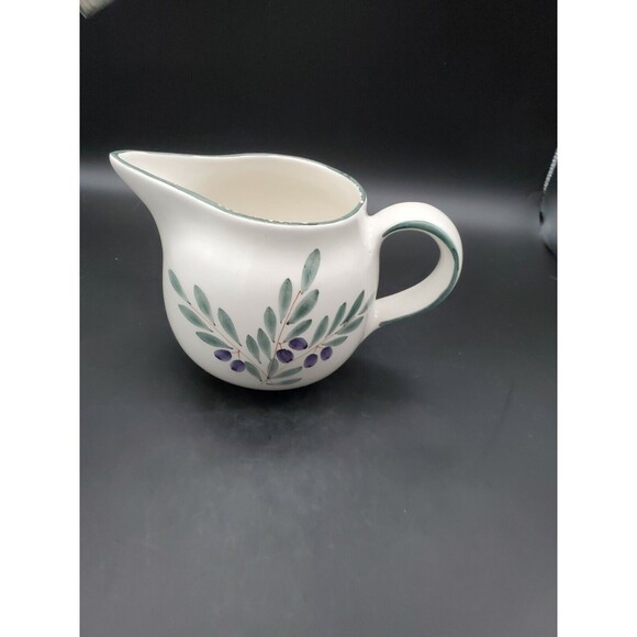 Forte Braccio Ceramiche Dipinto A Mana Italy Pitcher Italian Vintage - Picture 11 of 12